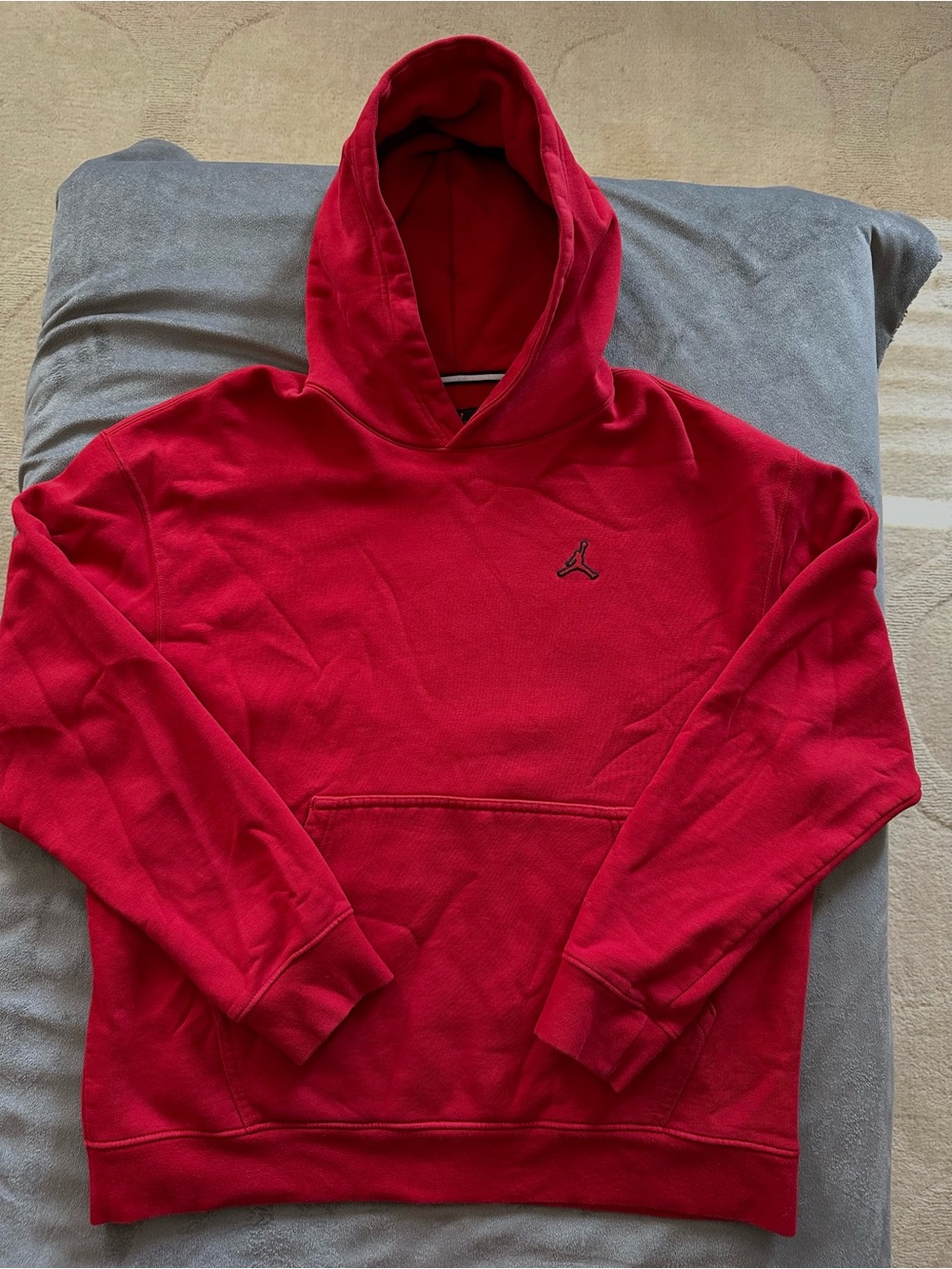 Nike Red Jordan Pullover Hoodie - Men's